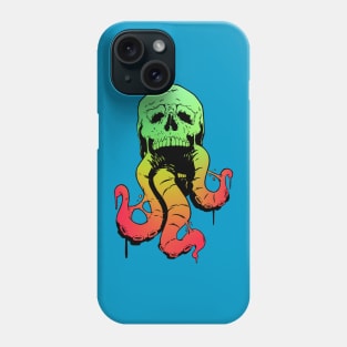 Possessed skull Phone Case