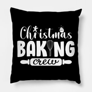 Christmas Baking Crew Funny Christmas Holiday Cookies Gift Pillow