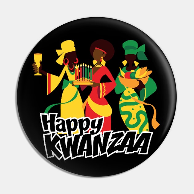 Happy Kwanzaa Pin by baha2010