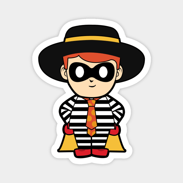 Hamburglar Chibi Magnet by nataliawinyoto