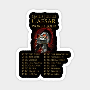 Gaius Julius Caesar World Tour Magnet