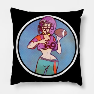 Quarterback Betty Pillow