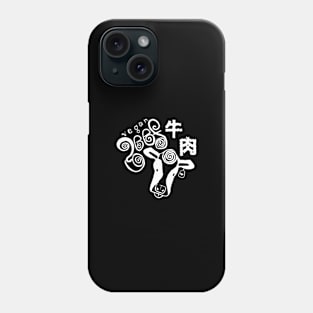 vegan beef Phone Case