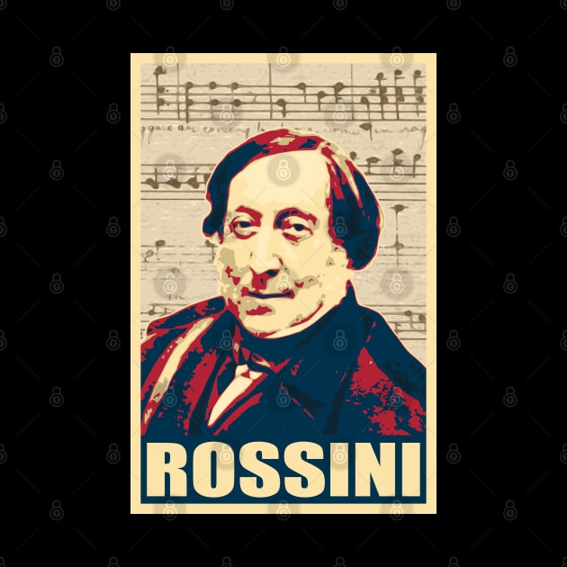 Gioachino Rossini by Nerd_art