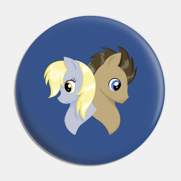 The Companion and the Doctor Pin by schnln01