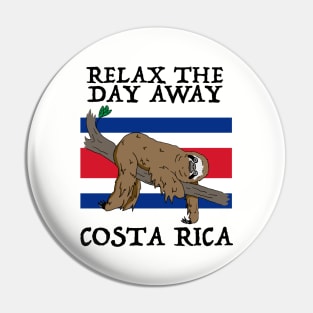 Costa Rica Sloth Pin