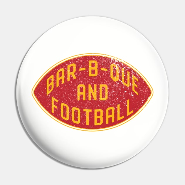 BBQ & Football Pin by Samson_Co