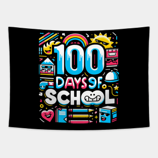 100 Days of School Tapestry