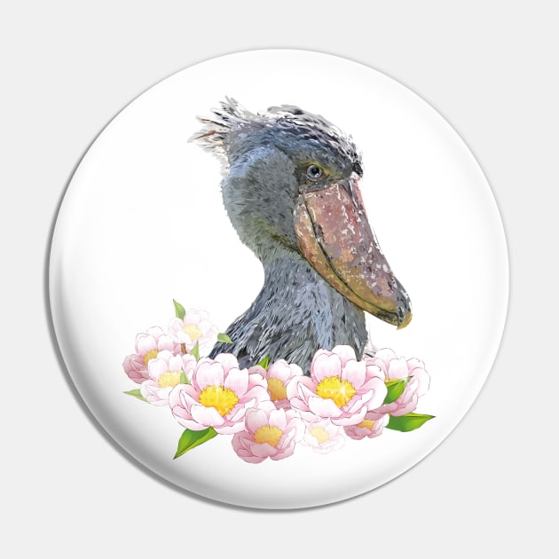 Shoebill Pin by obscurite