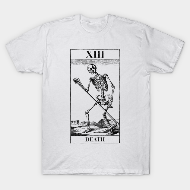 Death Tarot Card T Shirt - Death Tarot Card - T-Shirt