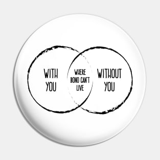 With Or Without You Venn Diagram Pin