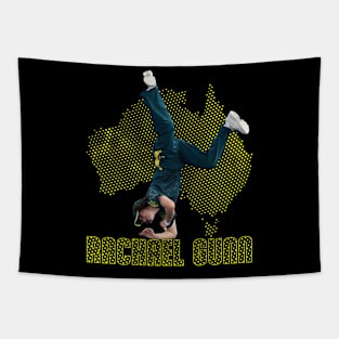 RAYGUN RACHEL GUNN AUSTRALIAN BREAKDANCE Tapestry
