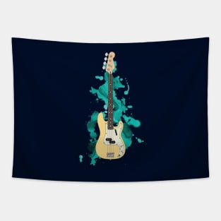 P-style Bass Guitar Butterscotch Color Tapestry