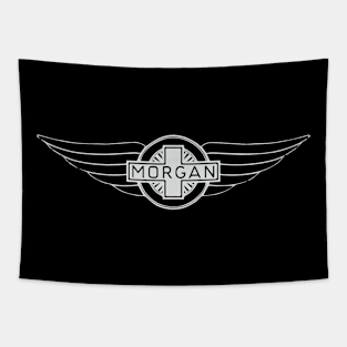 Morgan Utomotive Car Tribute  - Car Lover Design - Retro Vintage Tapestry