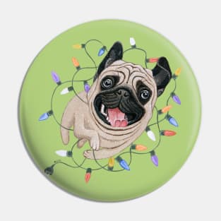 Pug Dog Pin