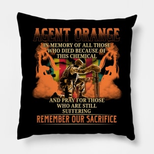 Agent Orange Pillow