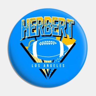 Herbert Retro Los Angeles Football Pin