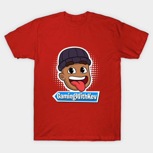 Kev Face Gamingwithkev T Shirt Teepublic - thinknoodles roblox shirt