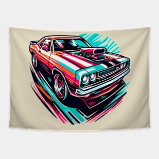 Muscle Car Tapestry