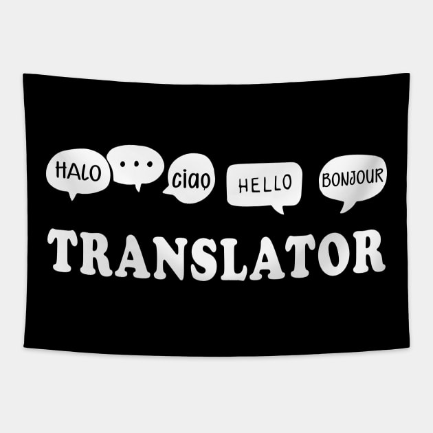 Translator Tapestry by KC Happy Shop