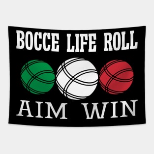 Bocce Life: Roll, Aim, Win Tapestry