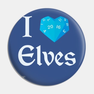 I roll Elves Pin