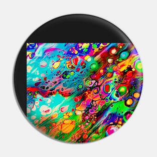 3D Paint Splotches Pin