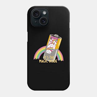 Unicorn Battery Magic Inside Phone Case