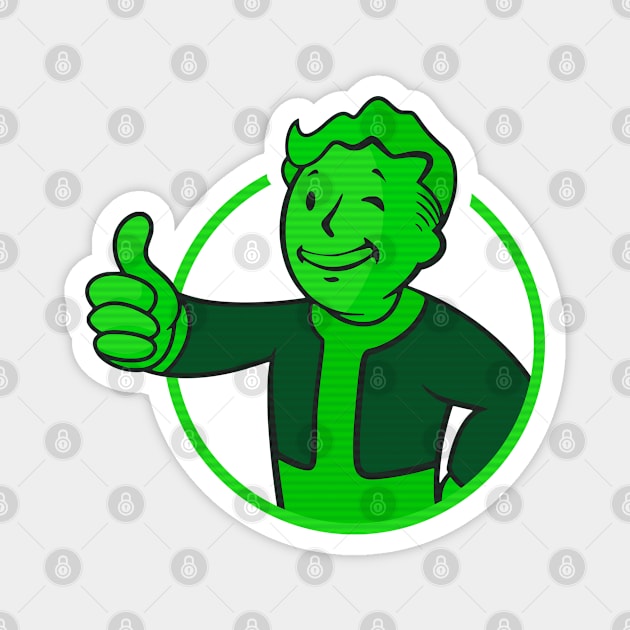 Vault Boy Magnet by Surton Design