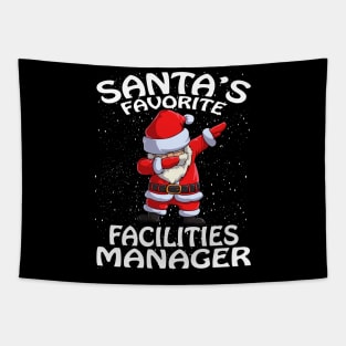 Santas Favorite Facilities Manager Christmas Tapestry