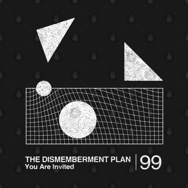 The Dismemberment Plan  / Minimalist Graphic Artwork Design by saudade