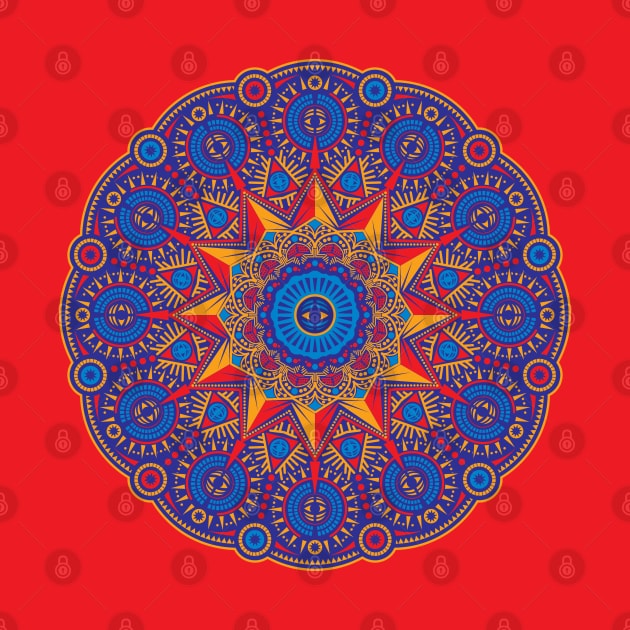 Bright Spirit Mandala by wickedpretty