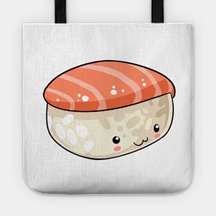 Kawaii food salmon nigiri Japanese style Tote