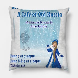 The Snowmaiden: A Tale of Old Russia Poster Pillow