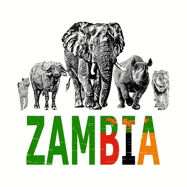 Big Five of Zambia for Wildlife Fans by scotch