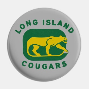 Vintage Long Island  Cougars Hockey Pin