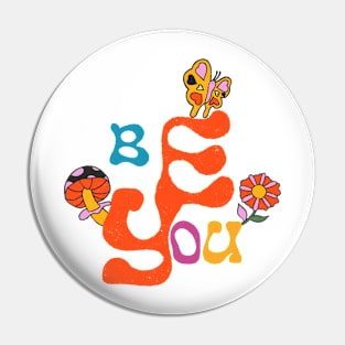 Be You Art Pin