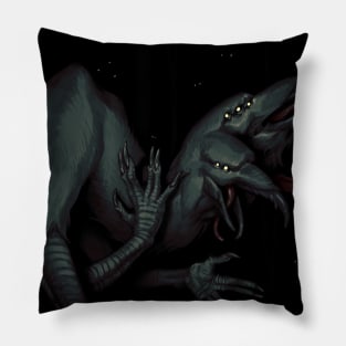 Weird Looking Crow Pillow