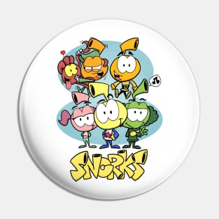 the snorks family Pin