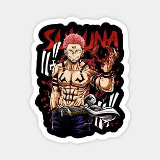 Jujutsu Kaisen Sukuna King of Curses Magnet