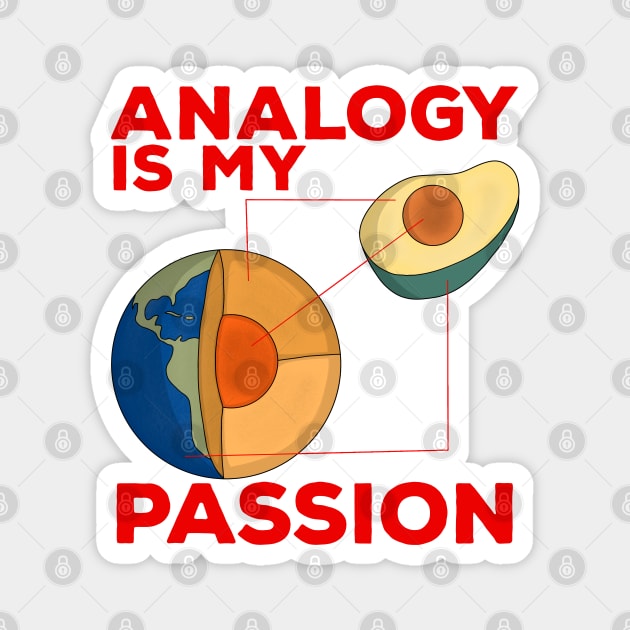 Analogy Is My Passion Magnet by DiegoCarvalho