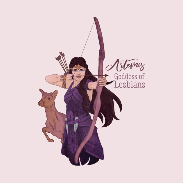 Artemis, Goddess of Lesbians by polliadesign