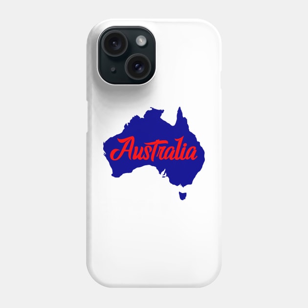 Australia Phone Case by KayBee Gift Shop