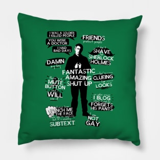 John Watson Quotes Pillow