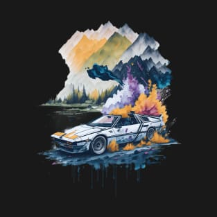 Summer Art DMC DeLorean T-Shirt