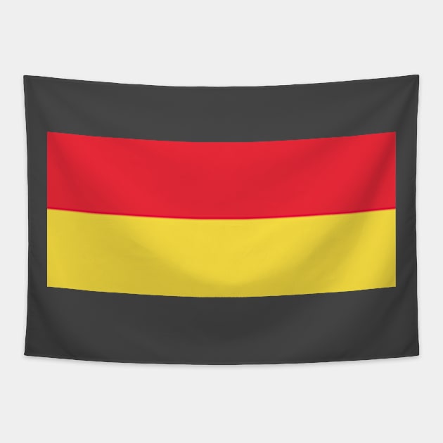 Belgium Flag Tapestry by SevenMouse