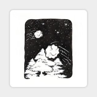Snowball Fight Magnet
