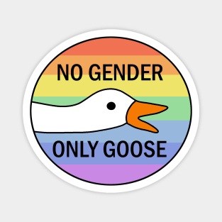 No gender only goose Magnet