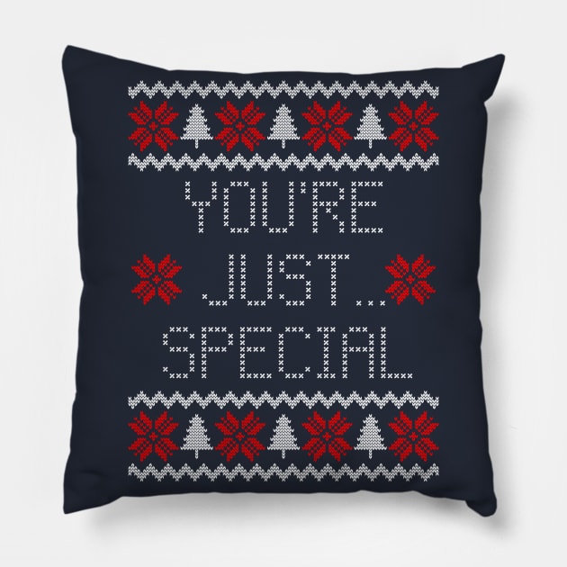 Special Sweater Pillow by Vandalay Industries