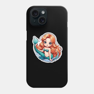 Mermaid Fantasy Illustration Phone Case